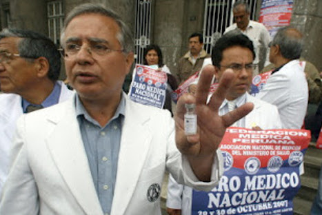 Médicos del Minsa realizarán paro nacional mañana