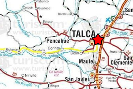 Sismo de 4.9 grados se sintió en tres regiones de Chile