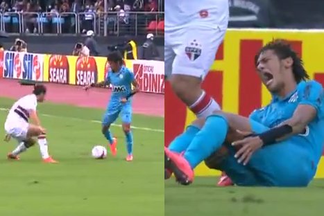 Neymar enfurece a rival con elegante jugada