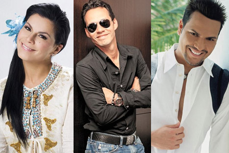 Olga Tañón, Marc Anthony y Víctor Manuelle nominados a los premios Juventud 2012