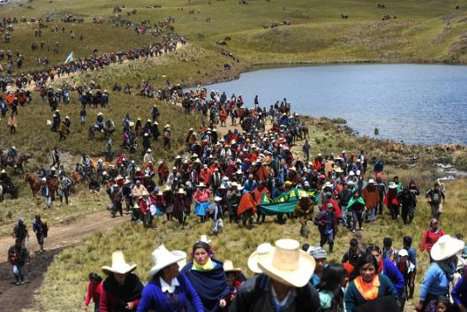 Convocan a marcha de embarazadas contra proyecto Conga