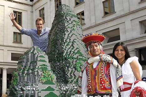 Machu Picchu de Lego causa sensación en Inglaterra