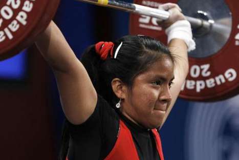 Levantadora de pesas tumbesina nos representará en Londres 2012