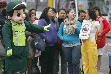 Lanzan campaña para concientizar sobre importancia de respetar las normas de tránsito