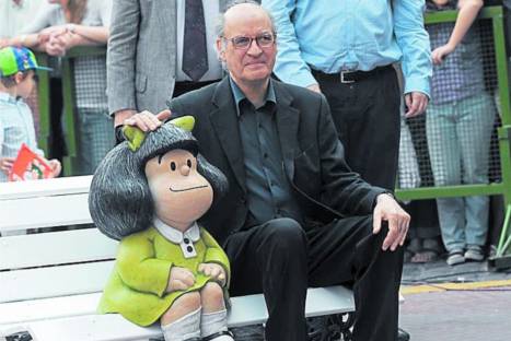 Quino, creador de Mafalda, cumple 80 años