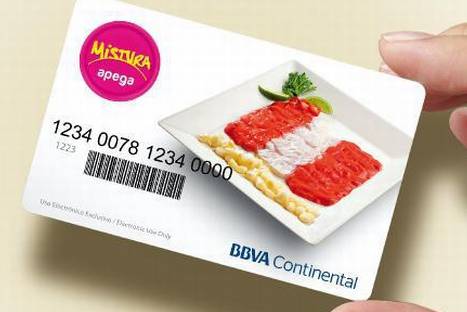 Ya están a la venta las tarjetas recargables para Mistura 2012