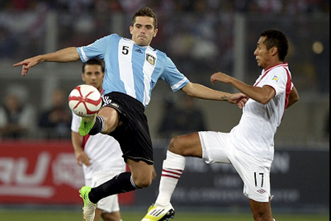 Perú empato 1-1 con Argentina