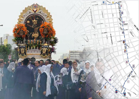 FOTO: Mira el recorrido del Señor de los Milagros en su tercera salida del año