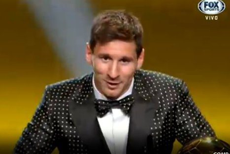 La 'Pulga' imparable: Messi fue premiado con el Balón de Oro