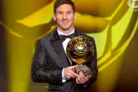 La 'Pulga' imparable: Messi fue premiado con el Balón de Oro