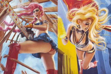 'Las Vengadoras' lanzan calendario 2013 al estilo cómic