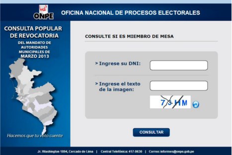 Entérate si serás miembro de mesa para Consulta Popular de Revocatoria