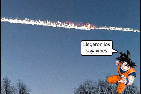 El meteorito caído en Rusia también tiene sus memes - Fotos El meteorito caído en Rusia también tiene sus memes - Fotos