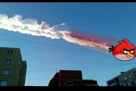 El meteorito caído en Rusia también tiene sus memes - Fotos