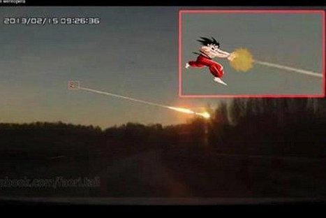 El meteorito caído en Rusia también tiene sus memes - Fotos El meteorito caído en Rusia también tiene sus memes - Fotos