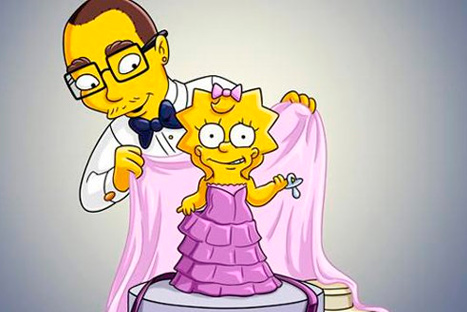 ¿Qué vestido te gustaría que use Maggie Simpson en los Oscar?