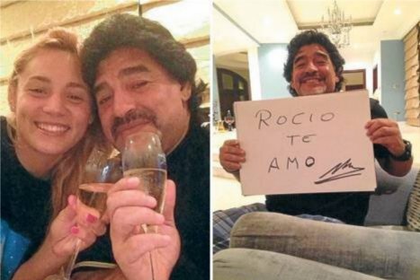 Futbolista de River Plate confirmó noviazgo con Diego Maradona