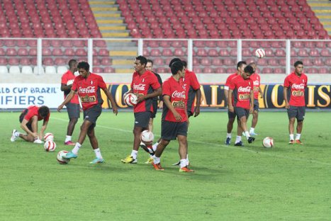 Selección peruana ya esta lista para amistoso ante Trinidad y Tobago