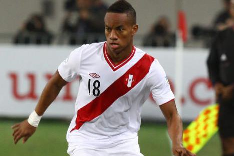 André Carrillo fue desconvocado de la selección por recomendación médica