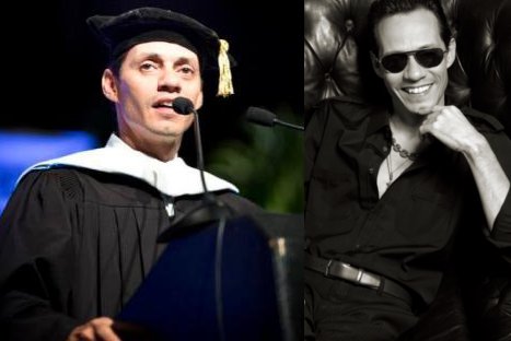 Marc Anthony recibió doctorado en Florida