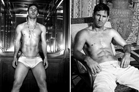 La 'Pulga' Messi se luce en ropa interior – FOTOS