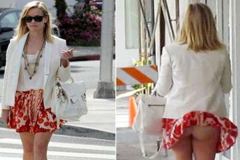 Reese Witherspoon mostró 'más de la cuenta' accidentalmente – VIDEO