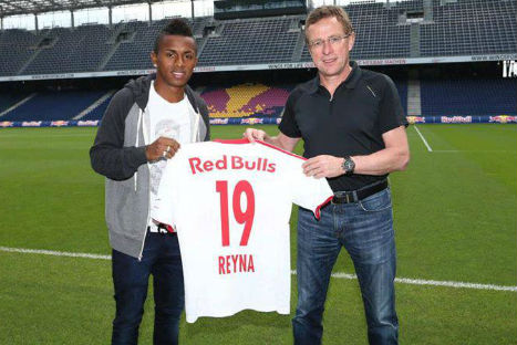 Yordy Reyna ya entrena con Red Bull Salzburg - Video