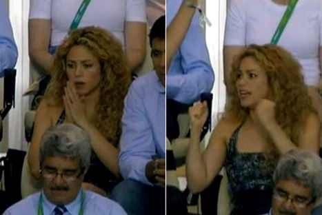 Copa Confederaciones: Shakira celebró gol de Gerard Piqué - Video