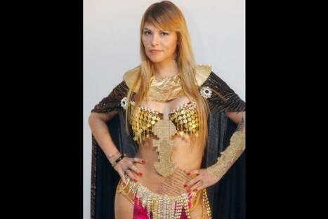 Angie Jibaja se luce en Chile como princesa inca – FOTOS