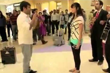 Una romántica propuesta de matrimonio que terminó mal – VIDEO