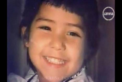 Karen Schwarz publicó imagen suya de niña