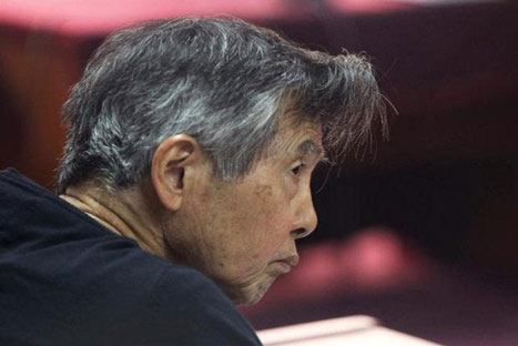 Postergan juicio de Fujimori por 'diarios chichas' debido a su salud