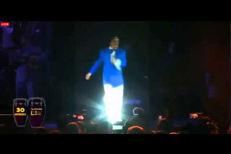 Hector Lavoe regresó a los escenarios junto a la Fania - VIDEO