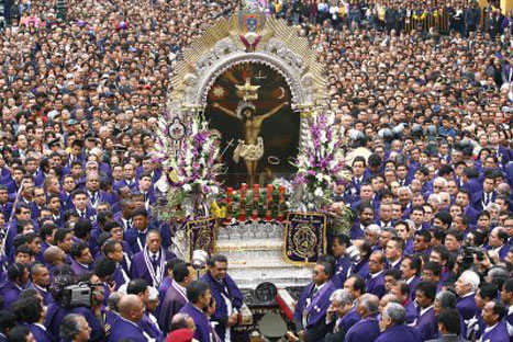 Conozca cuáles son los desvíos de hoy por la procesión del Señor de los Milagros