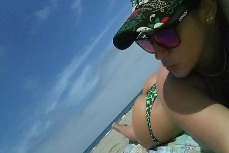 Tilsa Lozano publica atrevidas fotos en Twitter