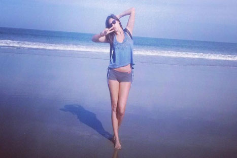 Tilsa Lozano publica atrevidas fotos en Twitter