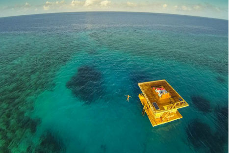 Construyen un resort debajo del mar - FOTOS Construyen un resort debajo del mar - FOTOS