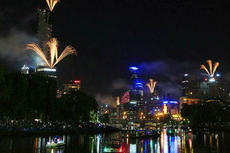 FOTOS: Australia ya recibió el 2014 y a lo grande FOTOS: Australia ya recibió el 2014 y a lo grande