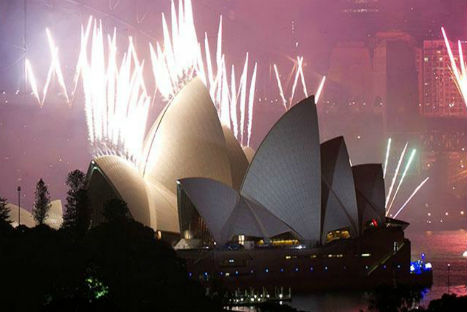 FOTOS: Australia ya recibió el 2014 y a lo grande FOTOS: Australia ya recibió el 2014 y a lo grande