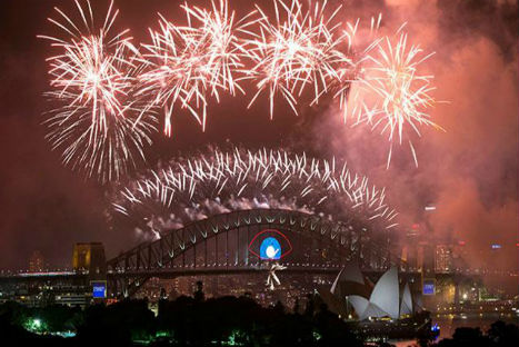 FOTOS: Australia ya recibió el 2014 y a lo grande FOTOS: Australia ya recibió el 2014 y a lo grande