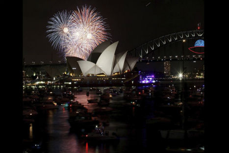 FOTOS: Australia ya recibió el 2014 y a lo grande FOTOS: Australia ya recibió el 2014 y a lo grande
