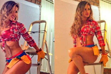 Despampanante Vanessa Jerí deja poco a la imaginación en sesión de fotos