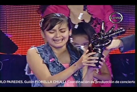 Amy Gutiérrez se coronó como la ganadora de 'La Voz Kids'-VIDEO