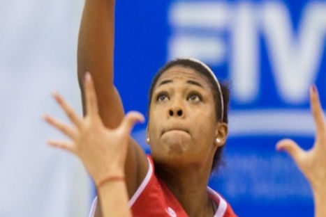 Ángela Leiva fue elegida como 'Mi ídolo voleibol 2013'