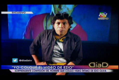 Entérate quién es la persona que subió al internet el video de Ezio Oliva-VIDEO