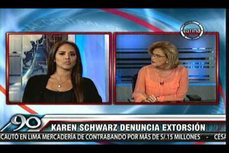 Karen Schwarz es extorsionada con publicación de video íntimo -VIDEO