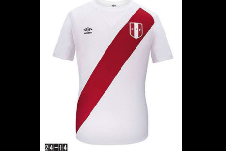 Mira la nueva camiseta de la selección peruana Mira la nueva camiseta de la selección peruana