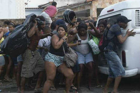 La otra cara del mundial: desalojan a residentes de las favelas en Brasil-FOTOS La otra cara del mundial: desalojan a residentes de las favelas en Brasil-FOTOS