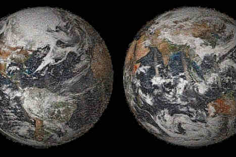 ¡ Mira el 'selfie' de la tierra !
