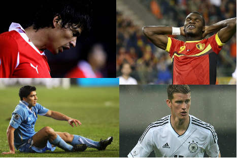 Los jugadores que se perderán el mundial por lesión son: